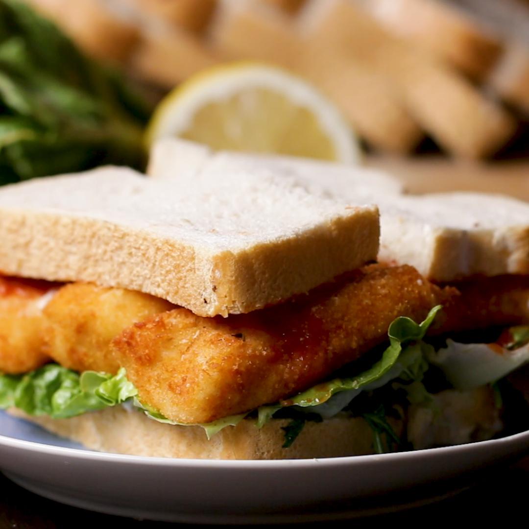 fish fingers sandwich